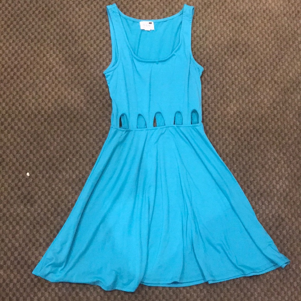 LA hearts cutout sundress